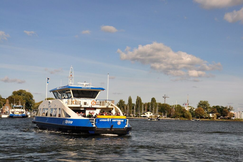 Ferry to Amsterdam-Noord is one of the best things to do in Amsterdam