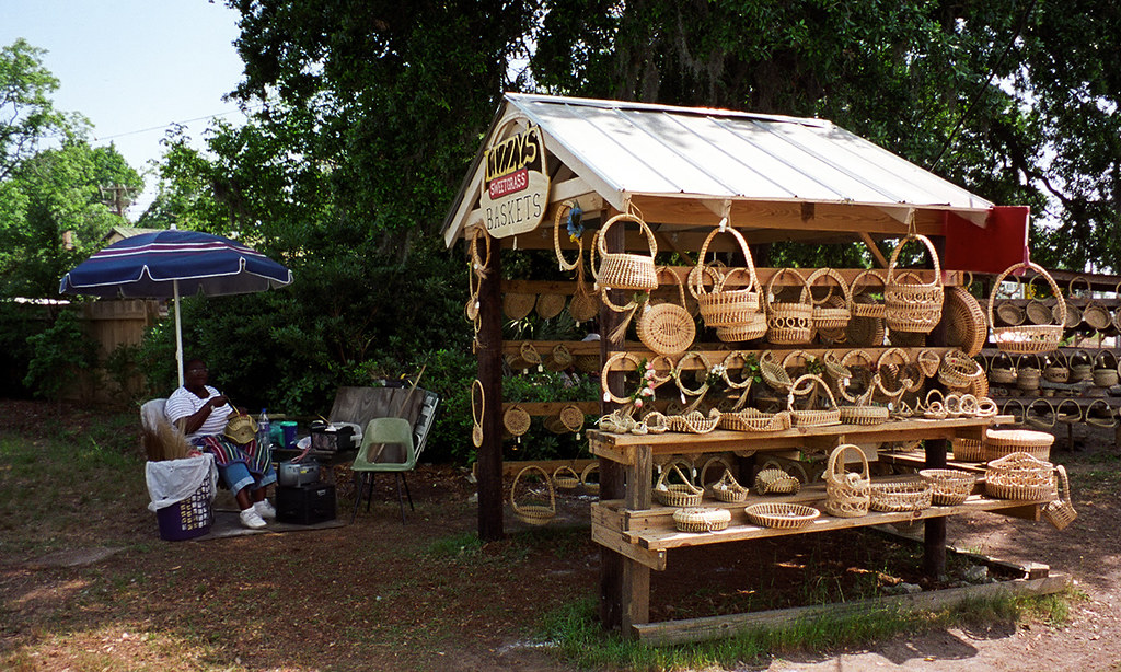 Sweetgrass Basket Stands